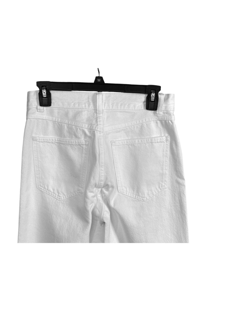 Madewell The Cleo Straight Jean~Size 26~White High Rise Patch Pocket Nwt L5 25 — image 6 of 8